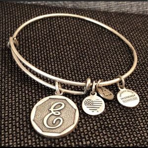 Alex and Ani ‘E’ bracelet